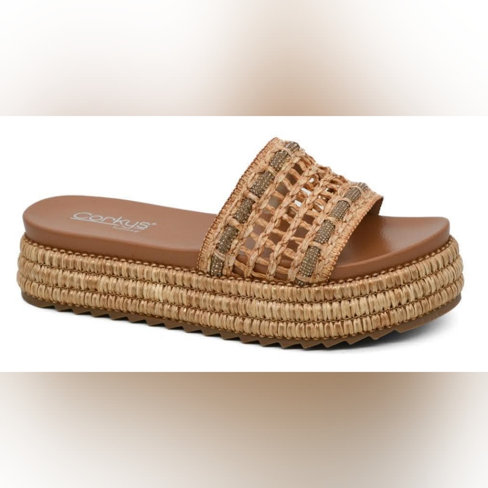 Hangover Raffia Sandal